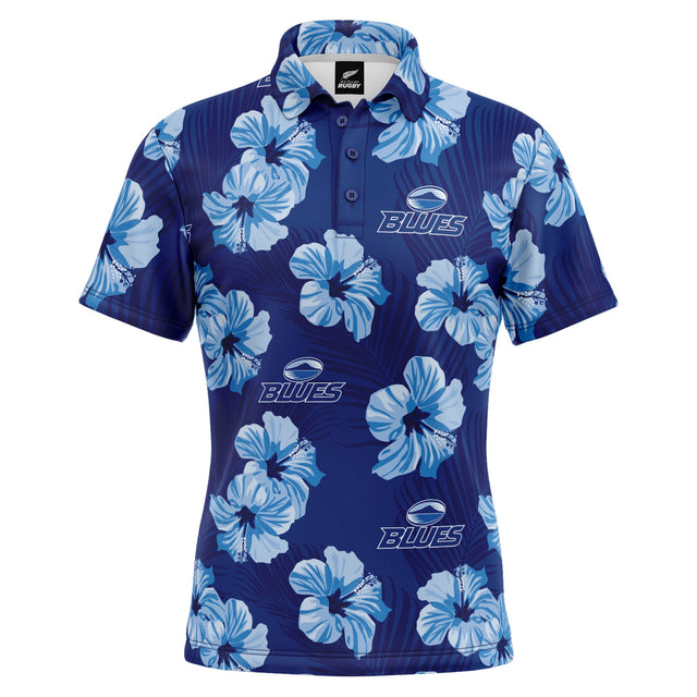 NZ Blues 'Aloha' Golf Polo