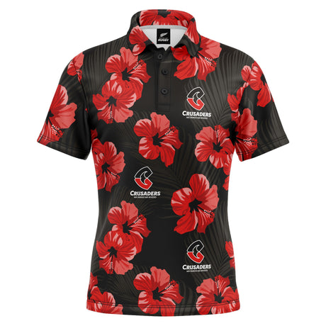 NZ Crusaders 'Aloha' Golf Polo