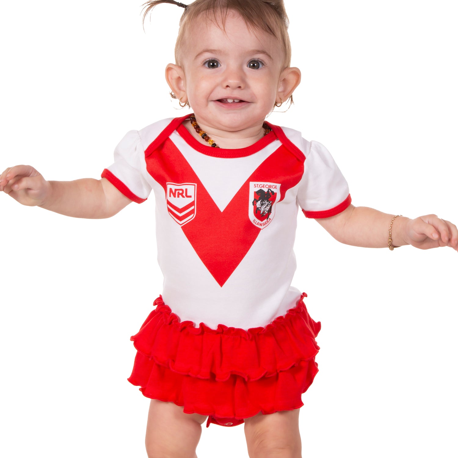 NRL Dragons Girls Footysuit