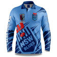 NSW Blues 'Ignition' Fishing Shirt - Adult