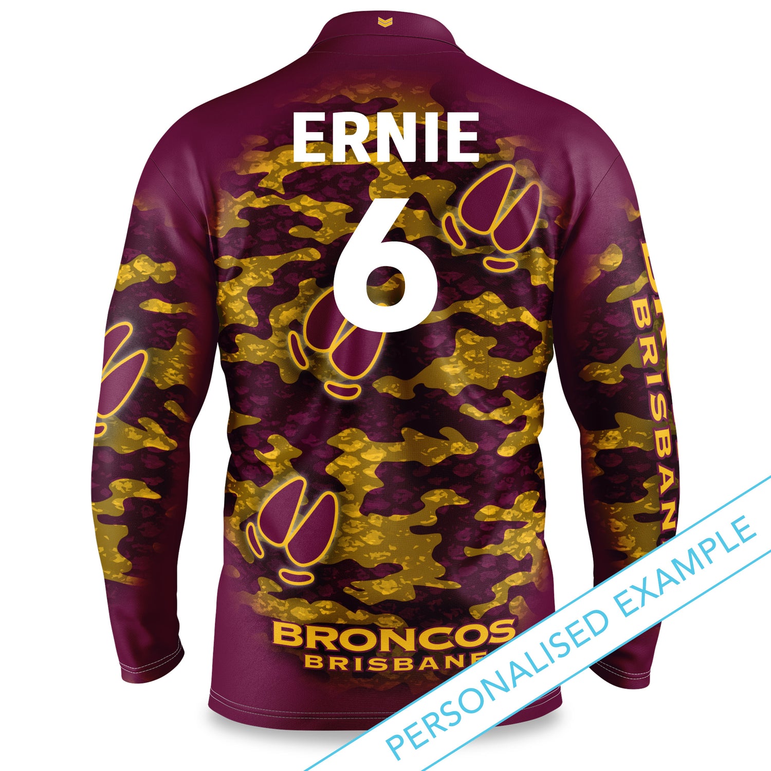 NRL Broncos "Razorback" Shirts - Adult