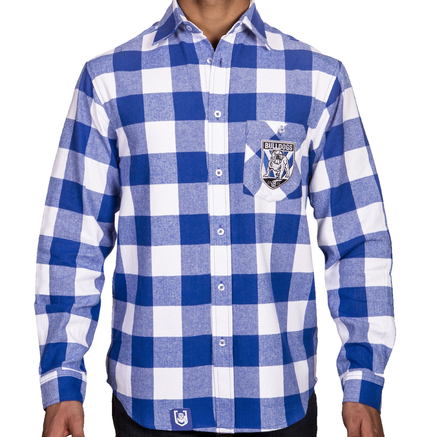 NRL Bulldogs 'Lumberjack' Flannel Shirt