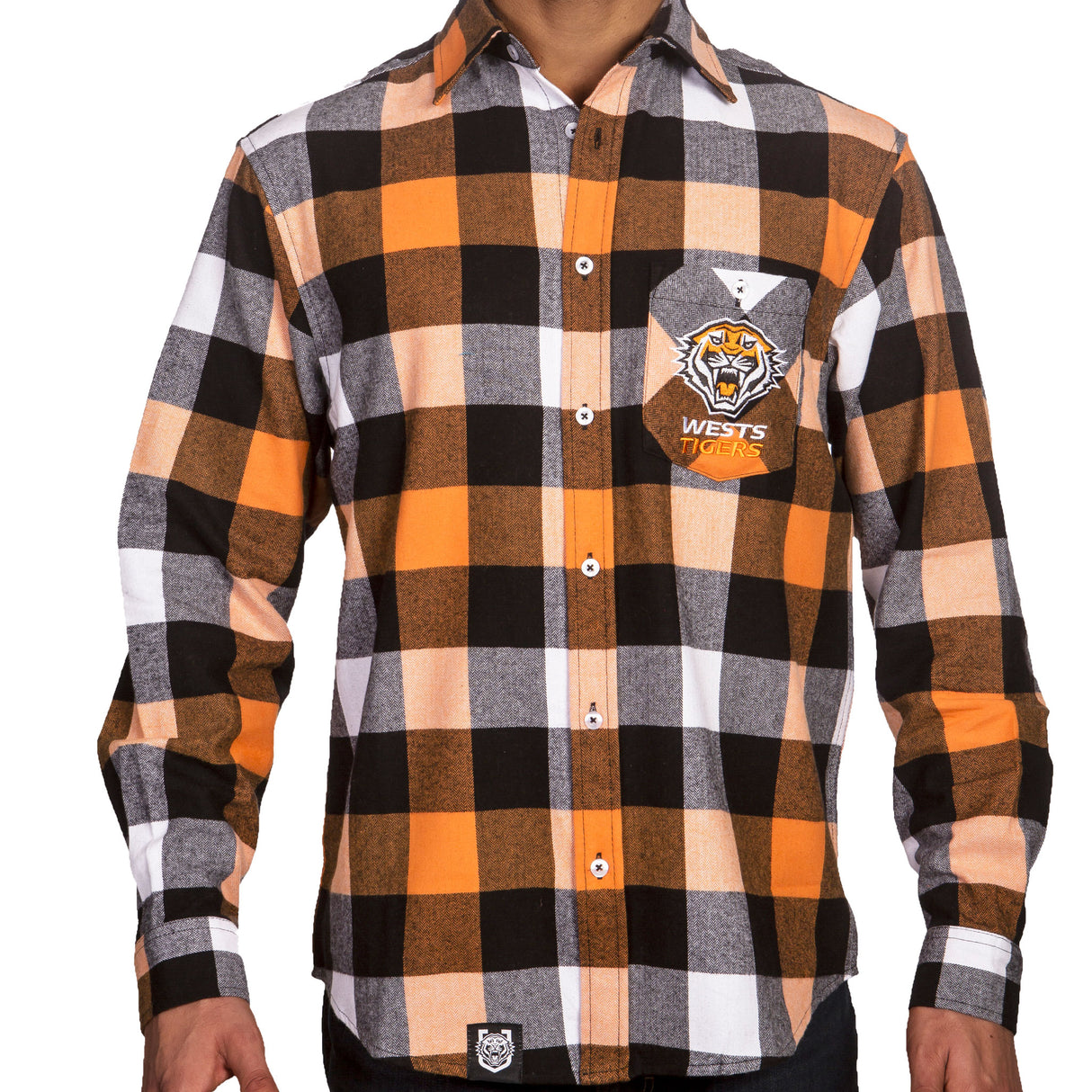 NRL Wests Tigers 'Lumberjack' Flannel Shirt