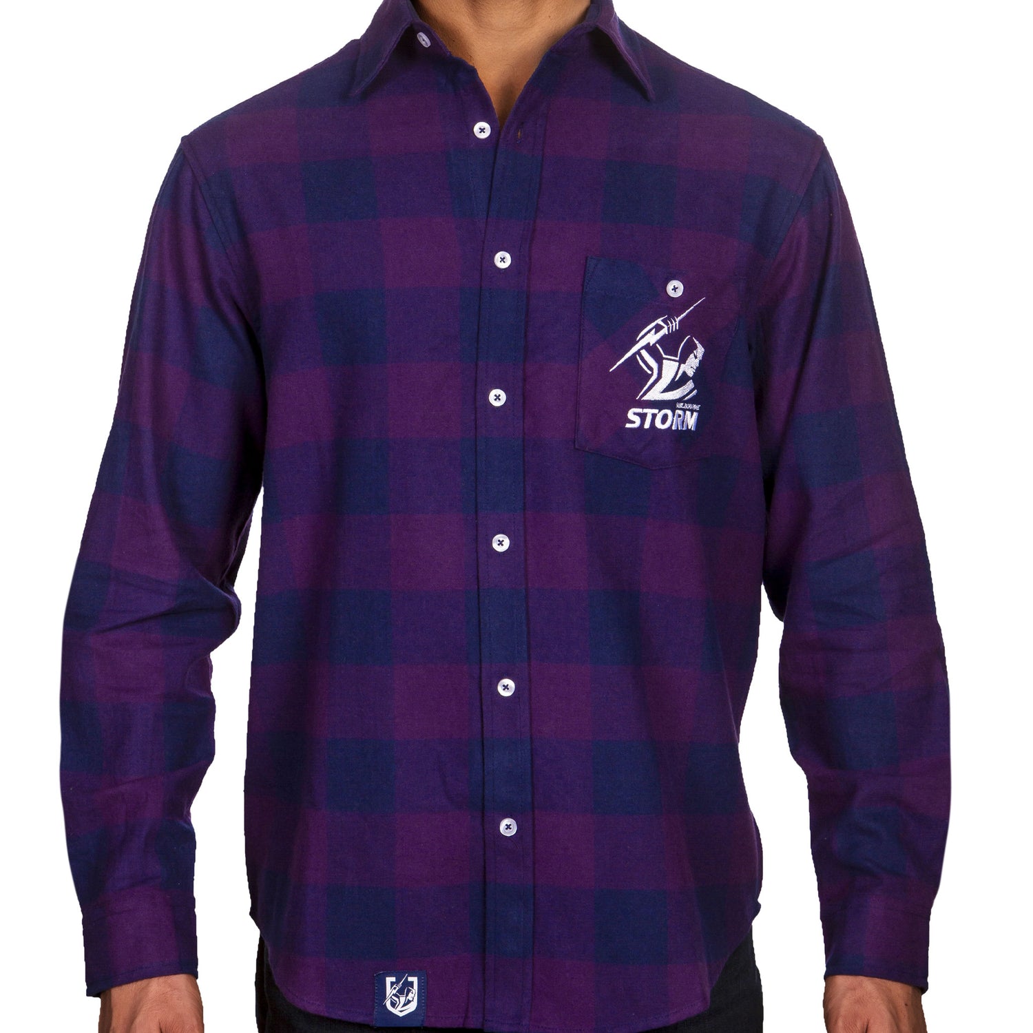 NRL Storm 'Lumberjack' Flannel Shirt
