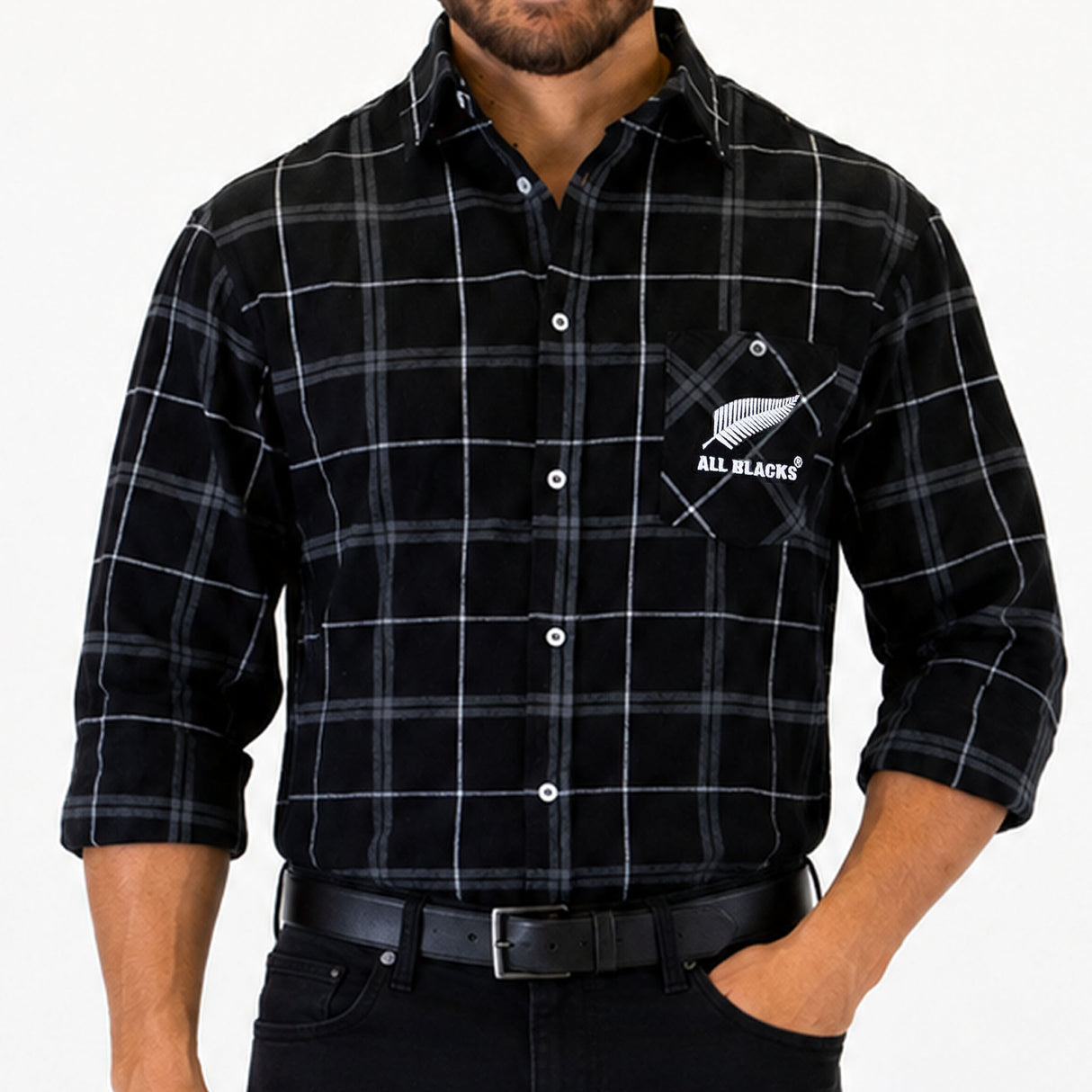 All Blacks 'Mustang' Flannel Shirt