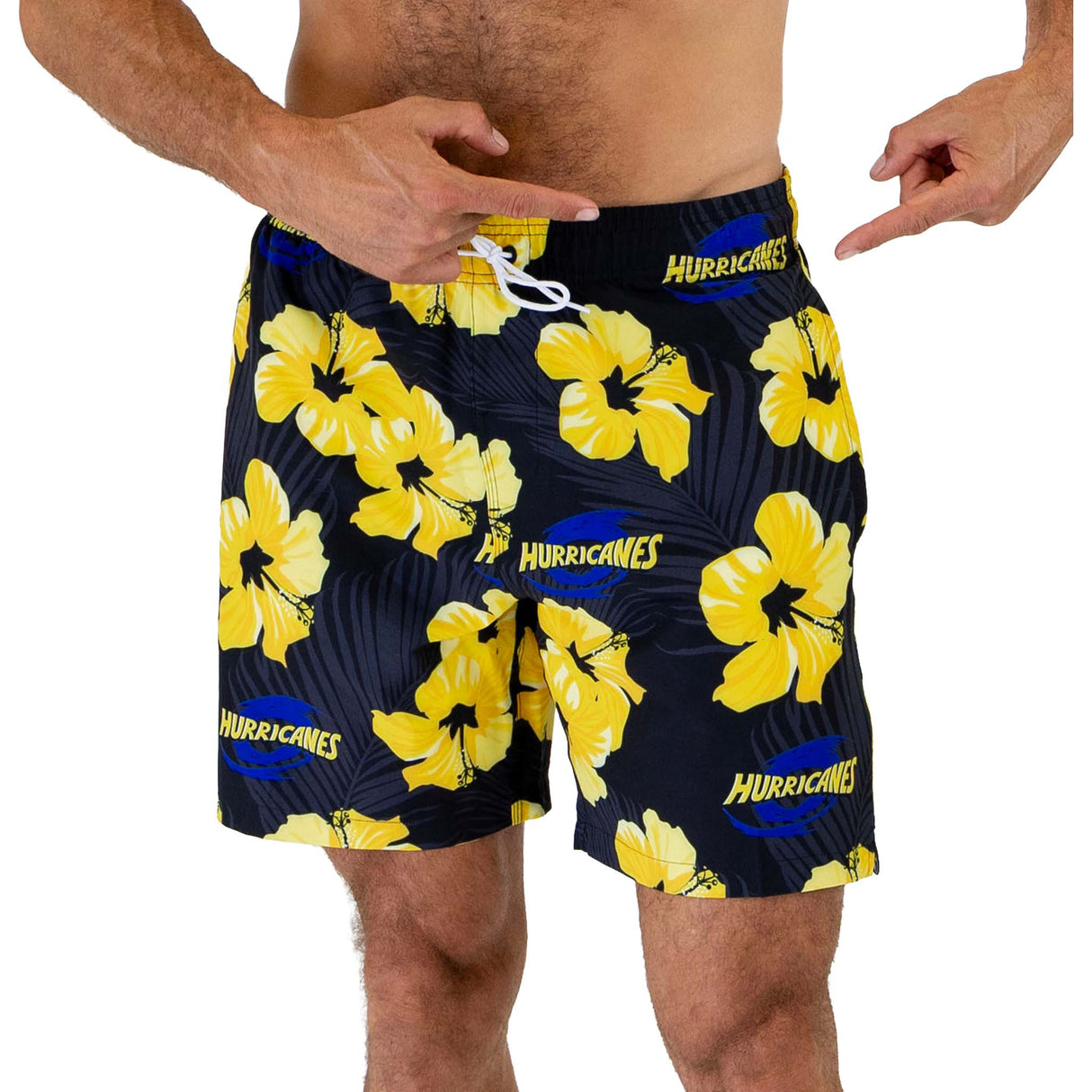 NZ Hurricanes 'Aloha' Volley Shorts