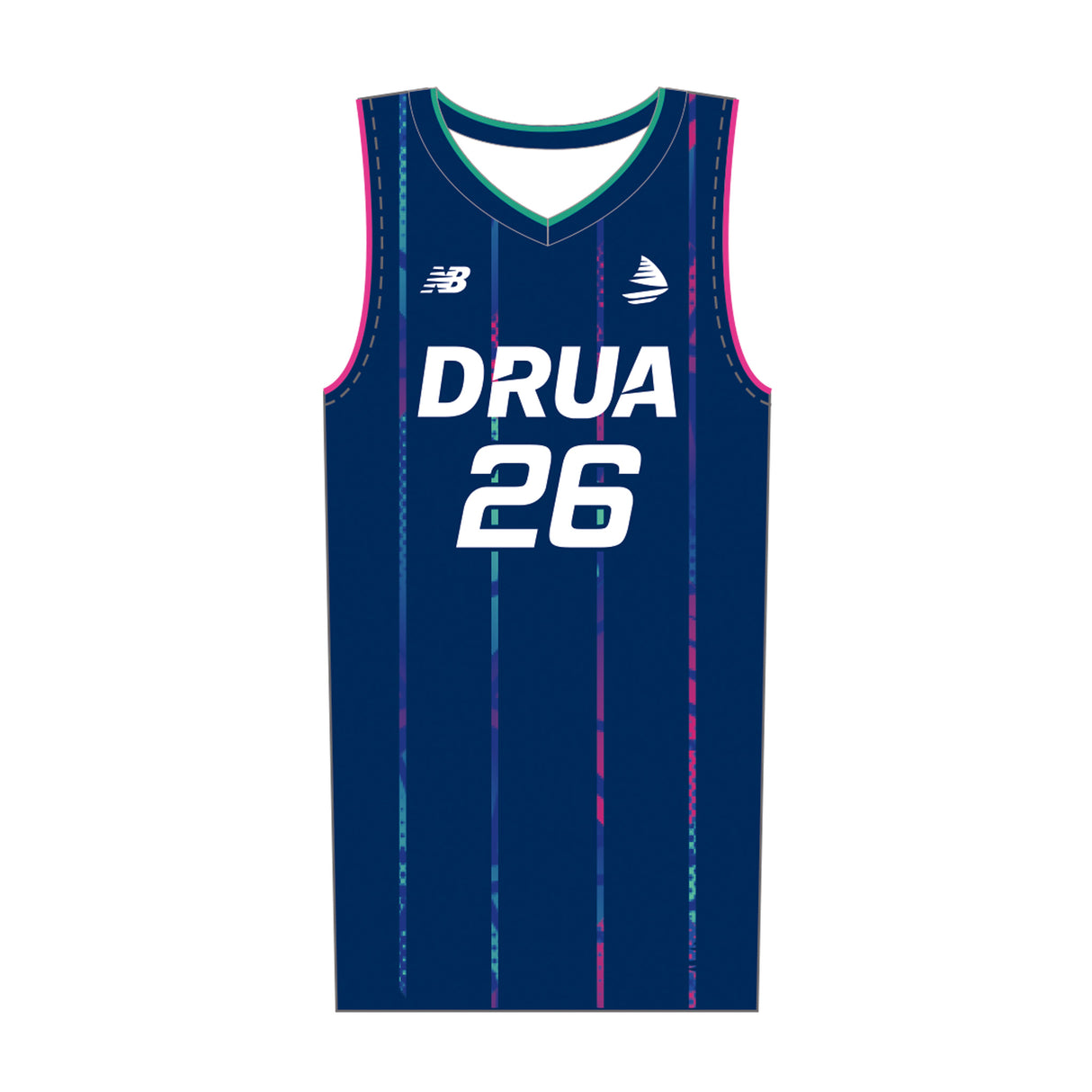Fiji Drua Basketball Jersey - Mens
