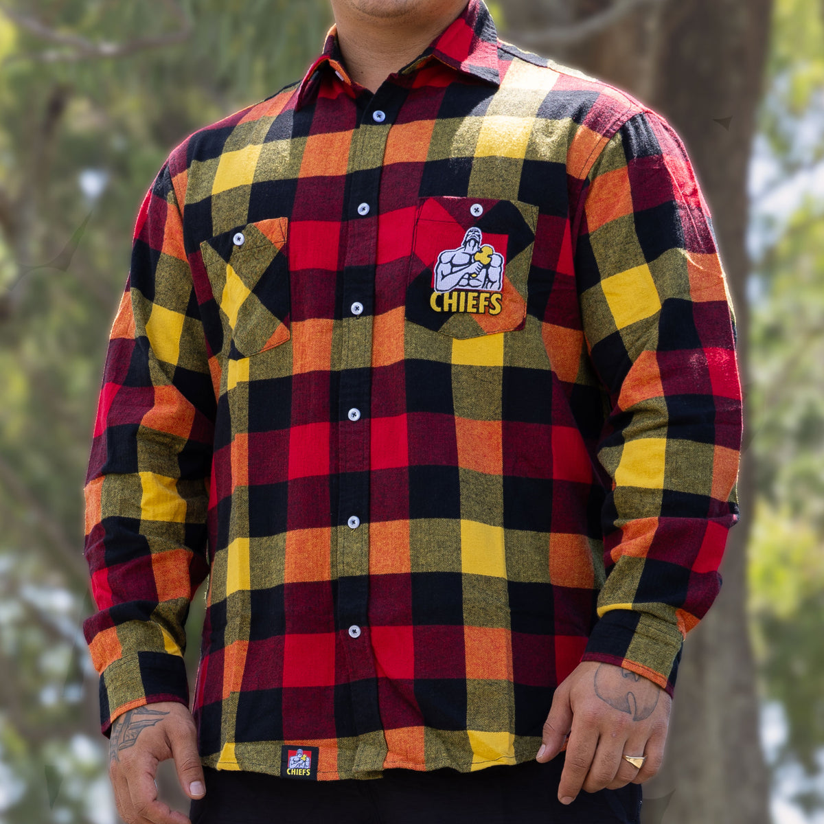 NZ Chiefs 'Lumberjack' Flannel Shirt