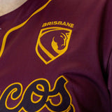 NRL Broncos 'Homer' Baseball Shirt