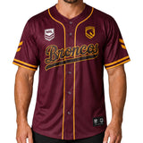 NRL Broncos 'Homer' Baseball Shirt