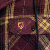 NRL Broncos 'Highland' Hooded Flannel Shirt