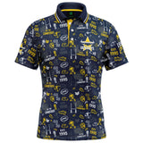 NRL Cowboys 'Scrambler' Golf Polo