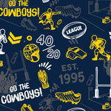 NRL Cowboys 'Scrambler' Golf Polo