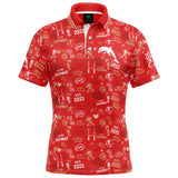 NRL Dolphins 'Scrambler' Golf Polo