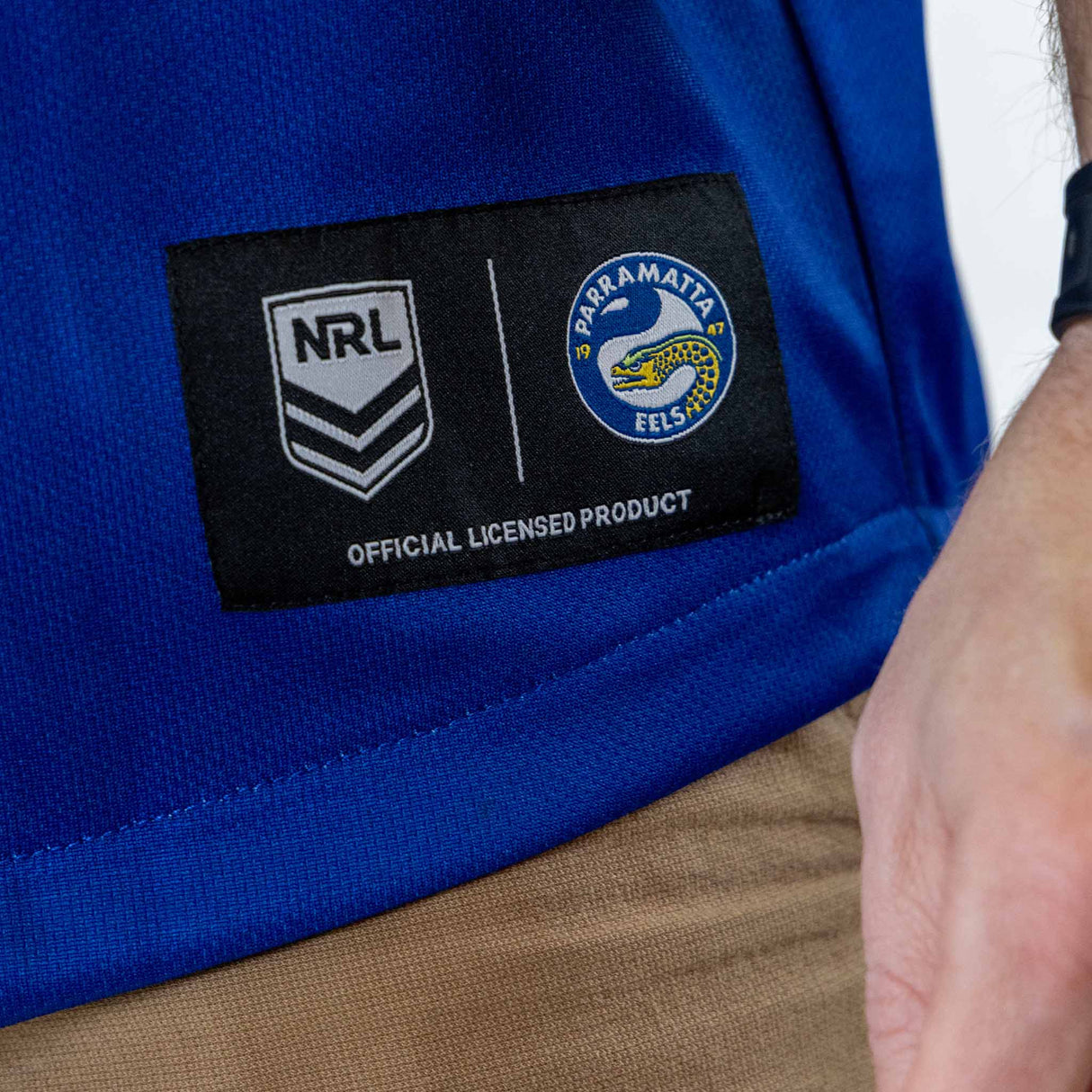 NRL Eels 'Homer' Baseball Shirt