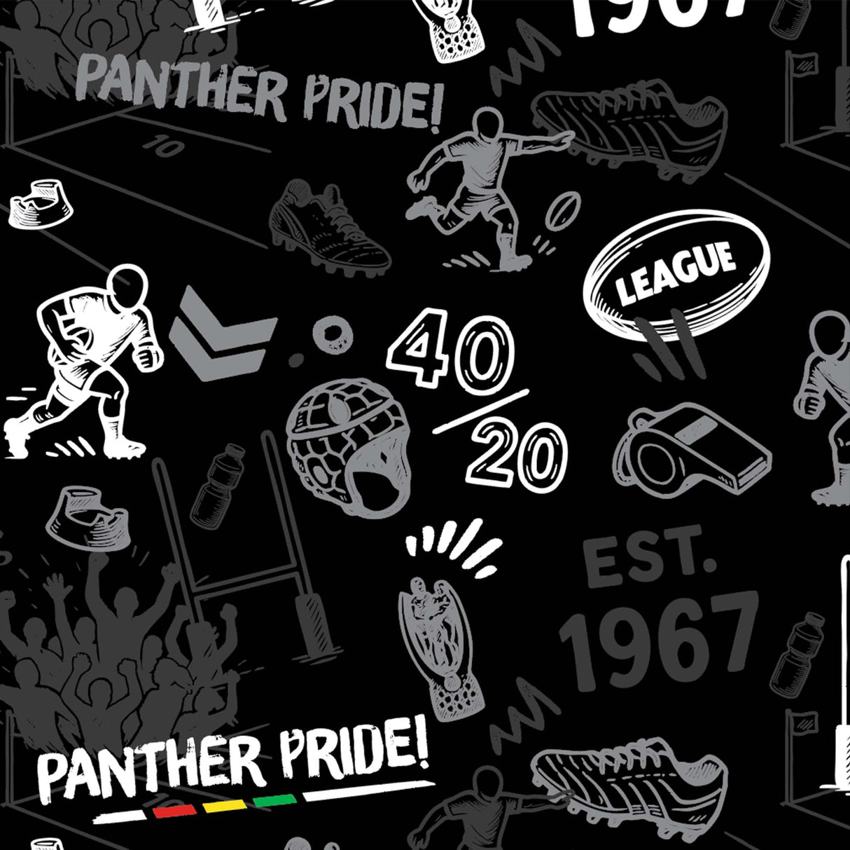 NRL Panthers 'Scrambler' Golf Polo