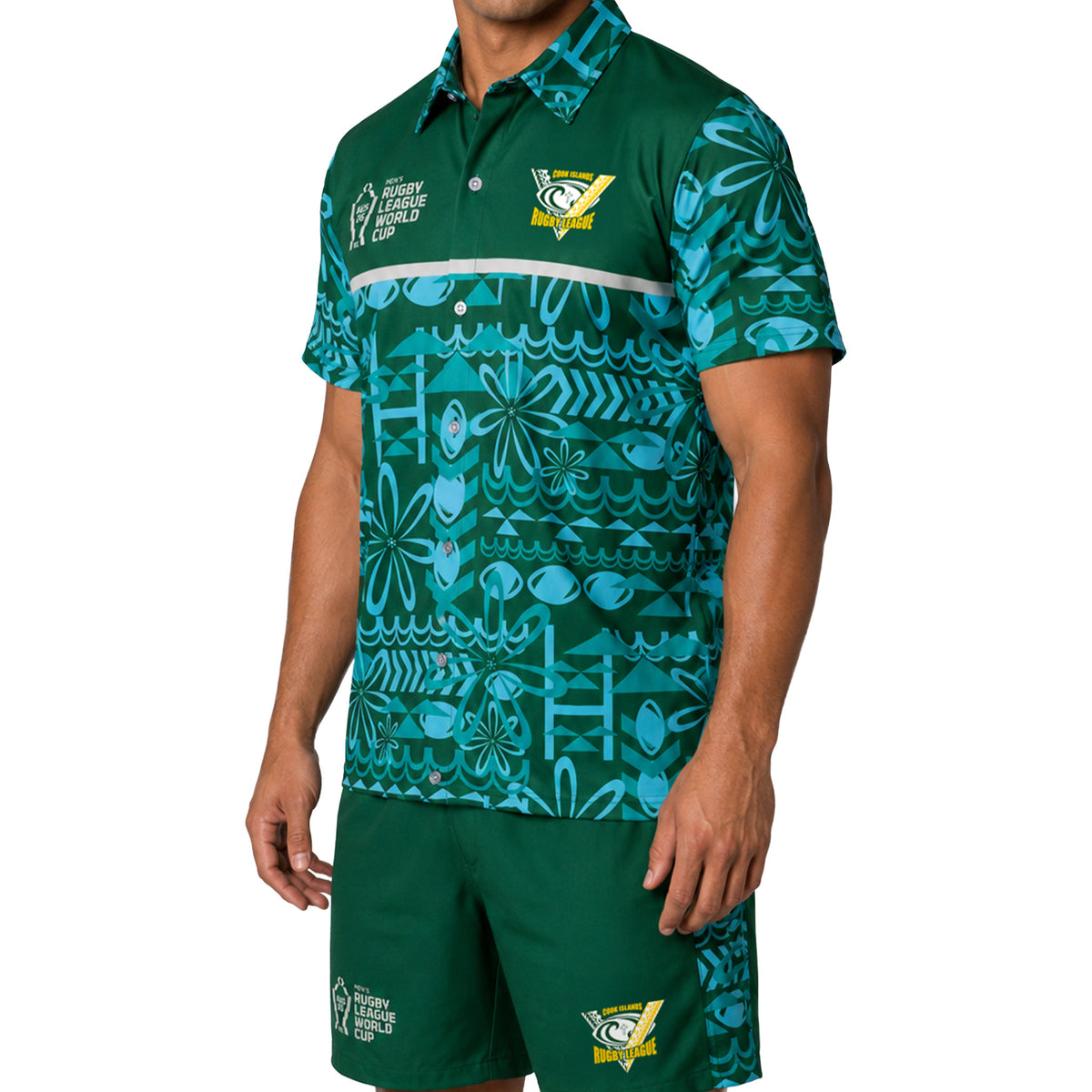 RLWC26 Cook Islands Official Team Party Shirt