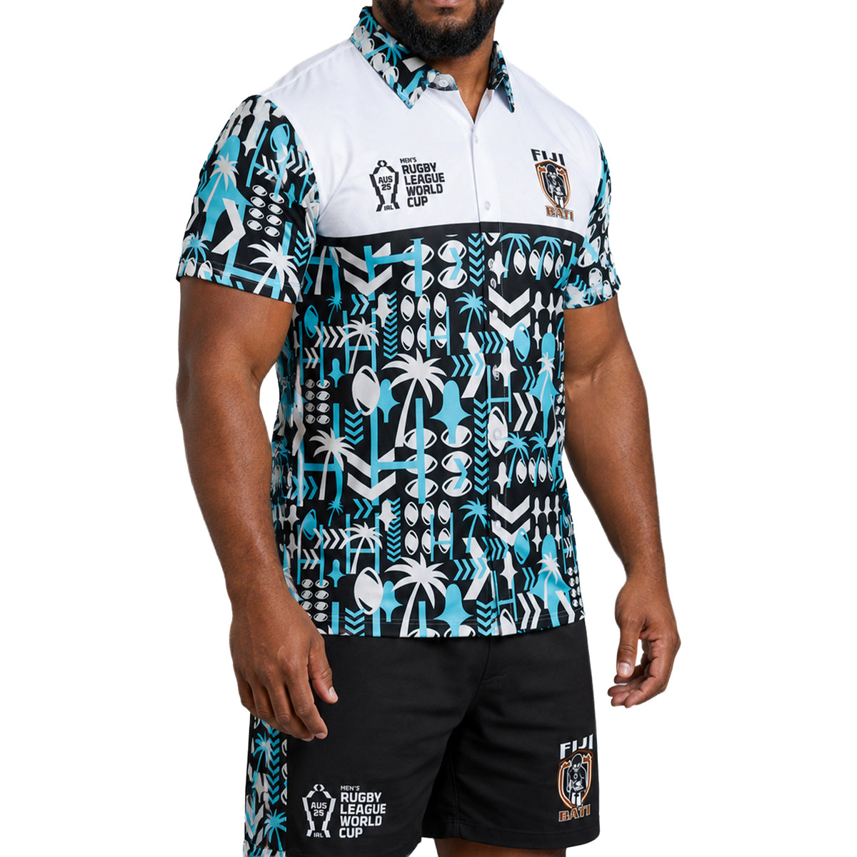 RLWC26 Fiji Official Team Party Shirt