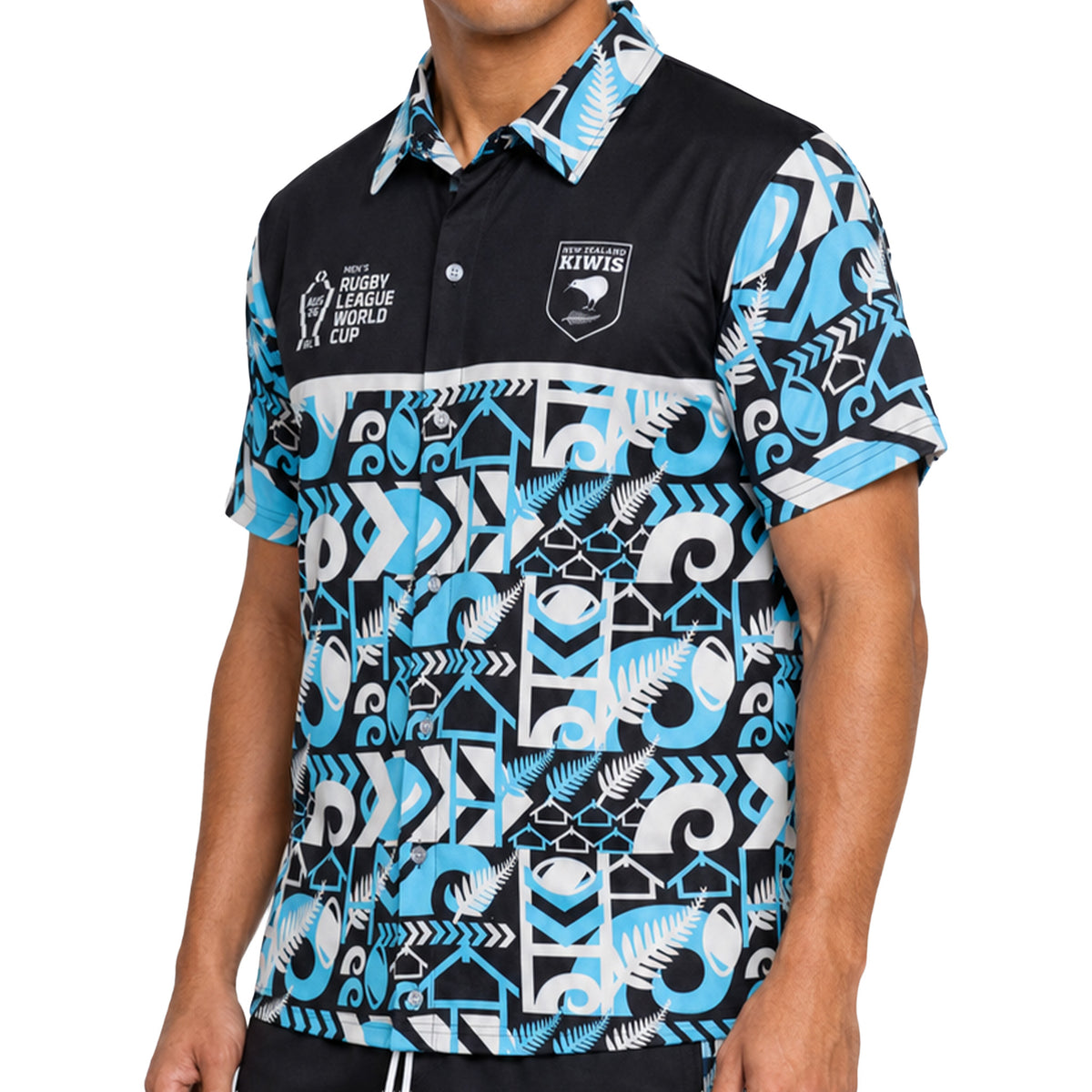 RLWC26 New Zealand Official Team Party Shirt