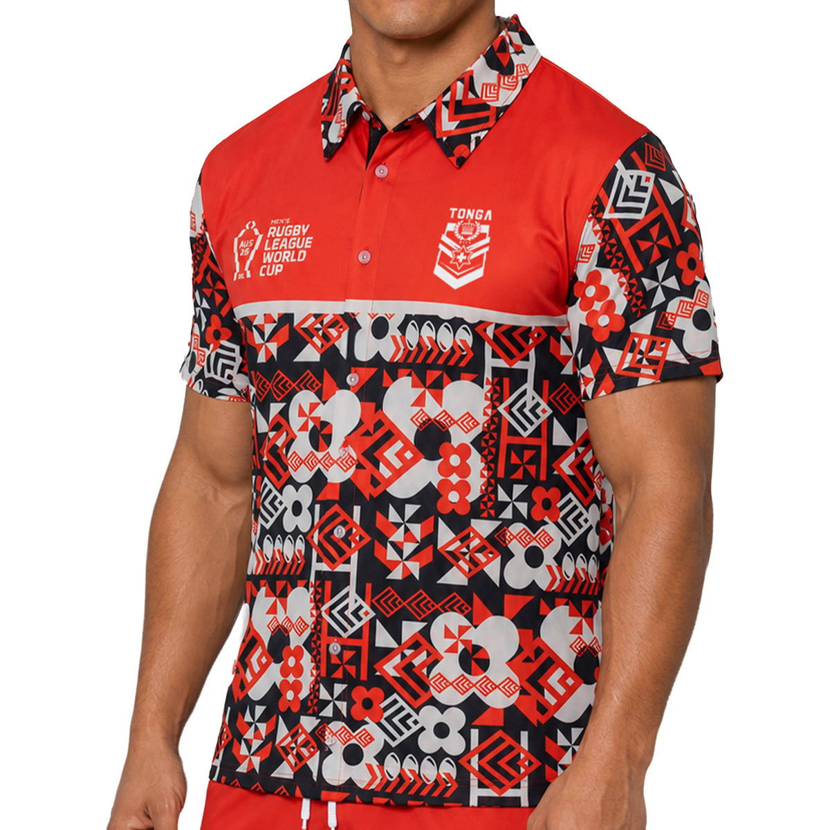 RLWC26 Tonga Official Team Party Shirt