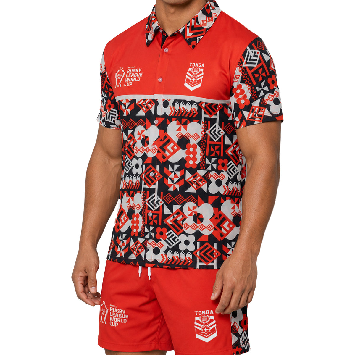 RLWC26 Tonga Official Team Party Shirt