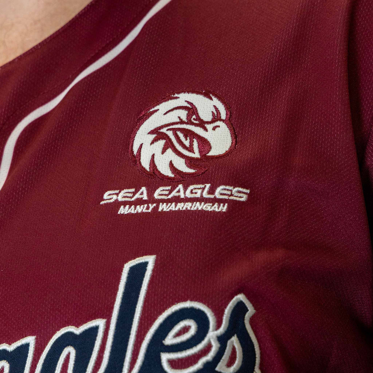 NRL Sea Eagles 'Homer' Baseball Shirt