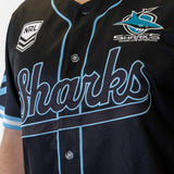 NRL Sharks 'Homer' Baseball Shirt