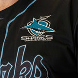 NRL Sharks 'Homer' Baseball Shirt
