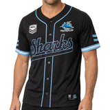 NRL Sharks 'Homer' Baseball Shirt