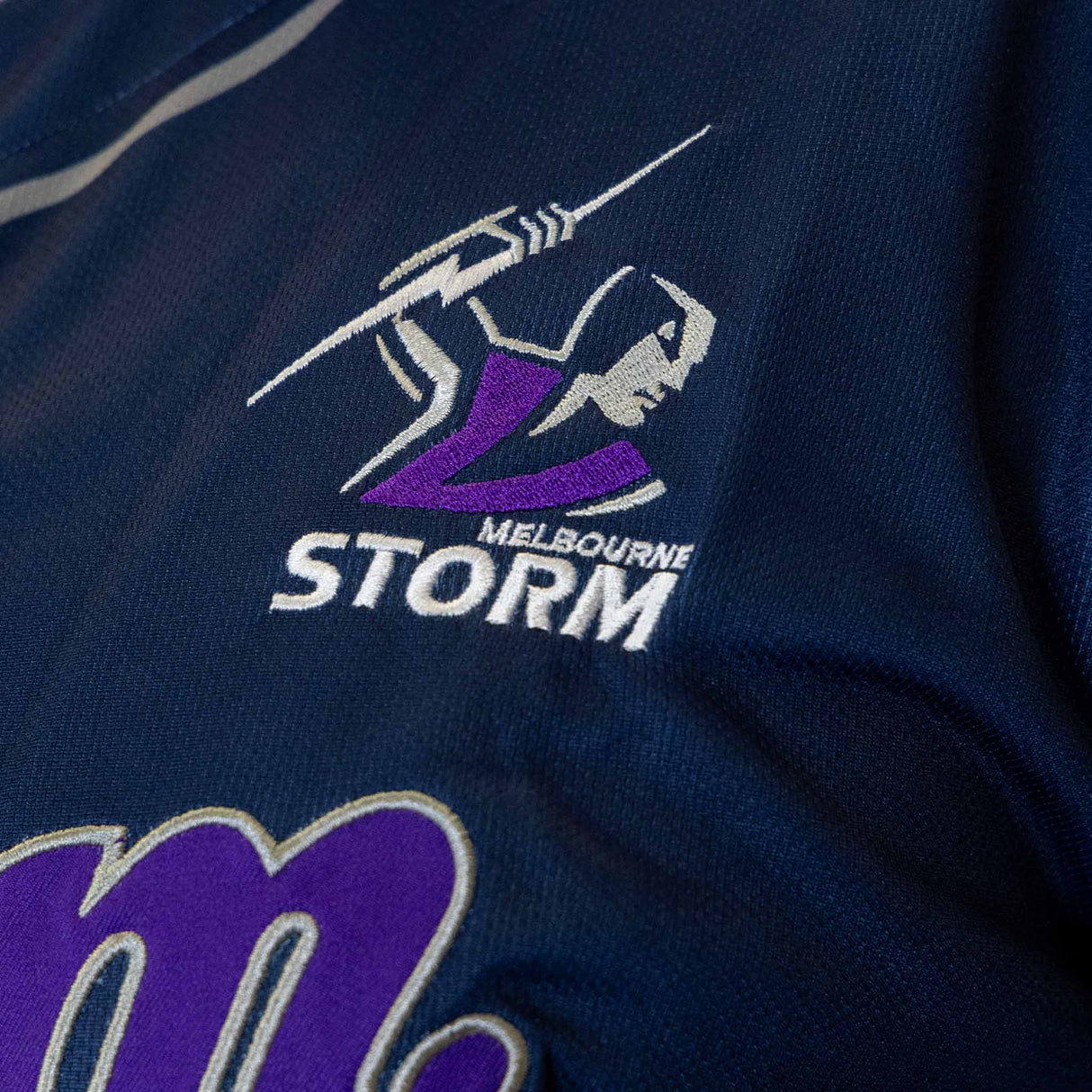 NRL Storm 'Homer' Baseball Shirt