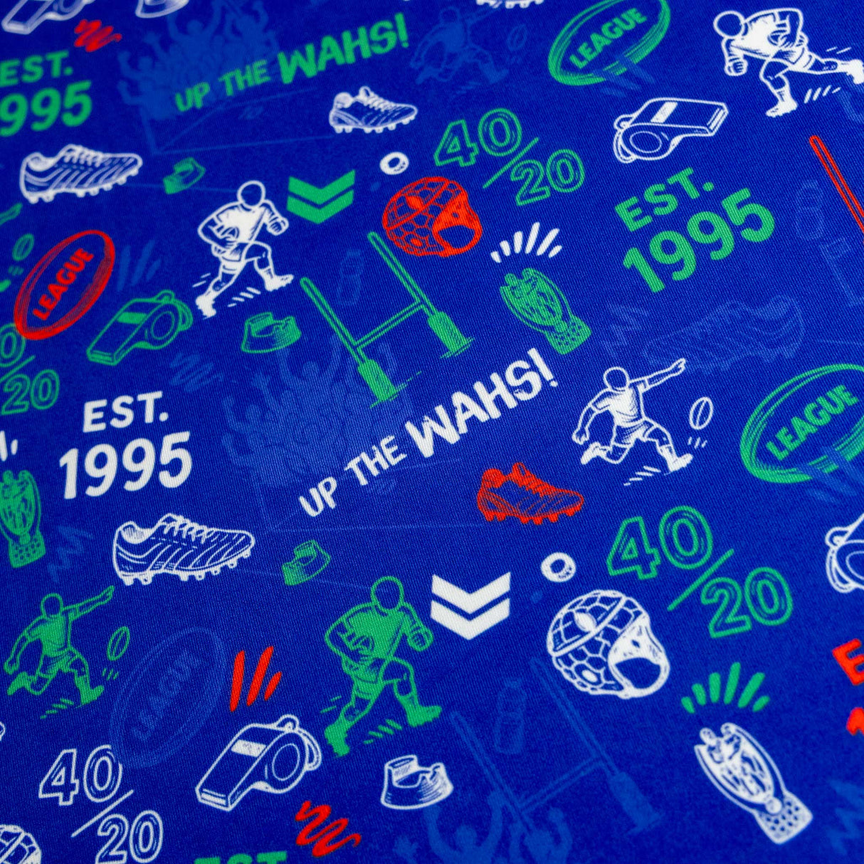 NRL Warriors 'Scrambler' Golf Polo