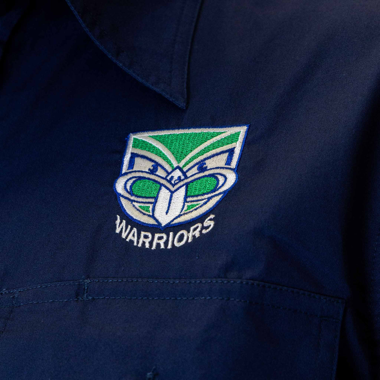 NRL Warriors 'Rusty' Work Shirt