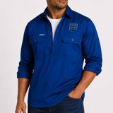 NSW Blues 'Longyard' Work Shirt