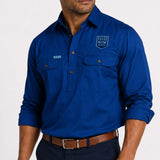 NSW Blues 'Longyard' Work Shirt