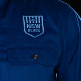 NSW Blues 'Longyard' Work Shirt