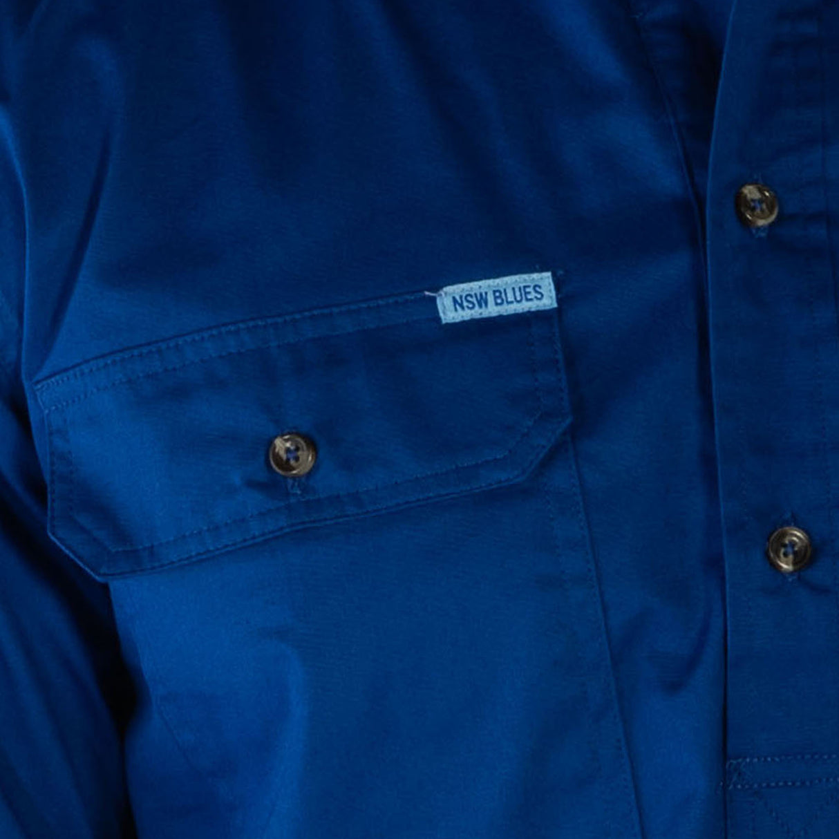 NSW Blues 'Longyard' Work Shirt