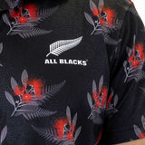 All Blacks 'Pōhutukawa' Hawaiian Shirt