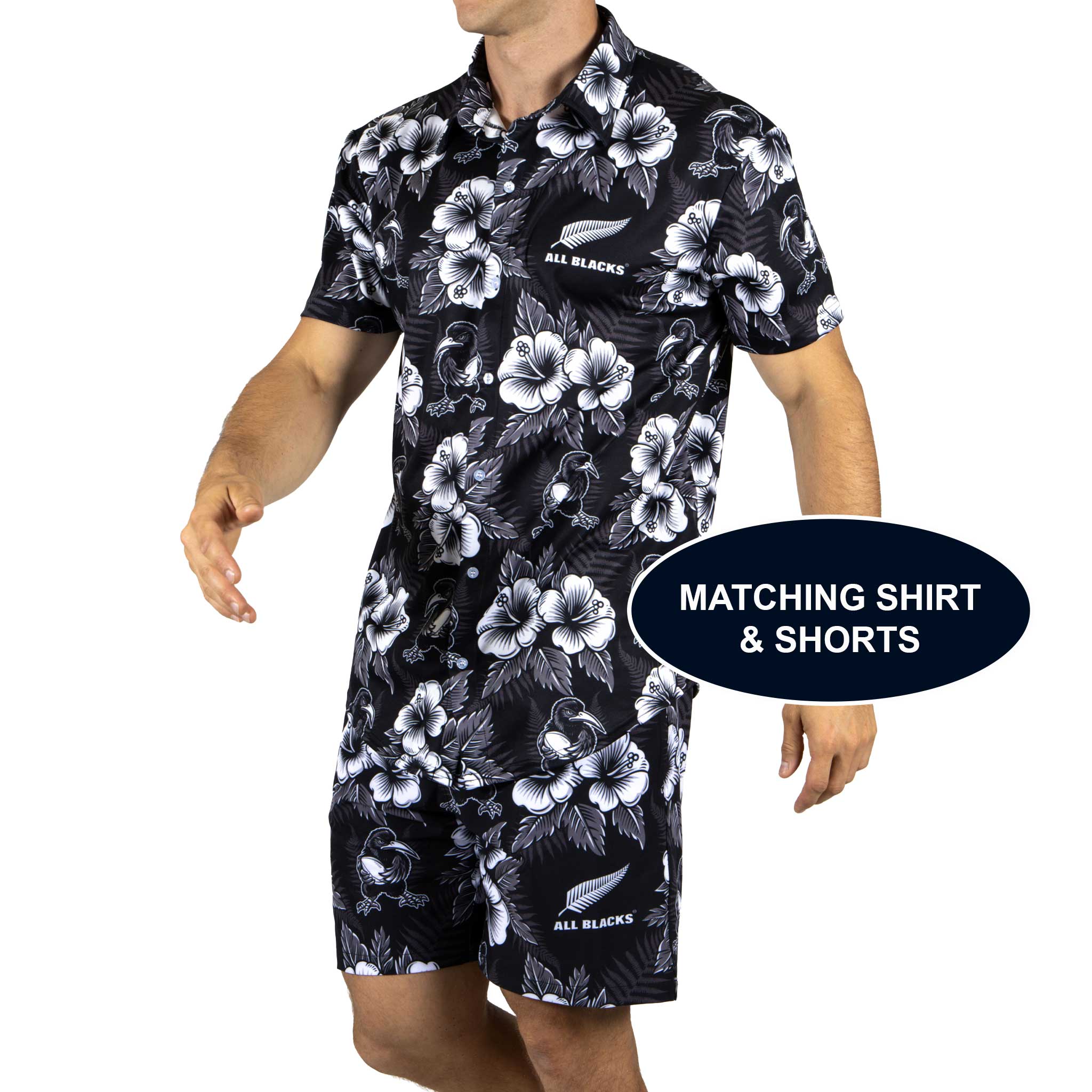All Blacks 'Nelson' Hawaiian Shirt – Ashtabula NZ