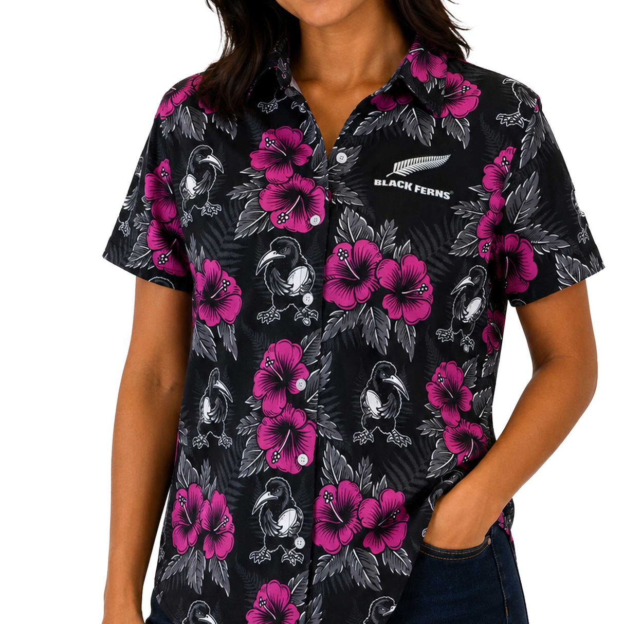 Black Ferns 'Nelson' Ladies Shirt