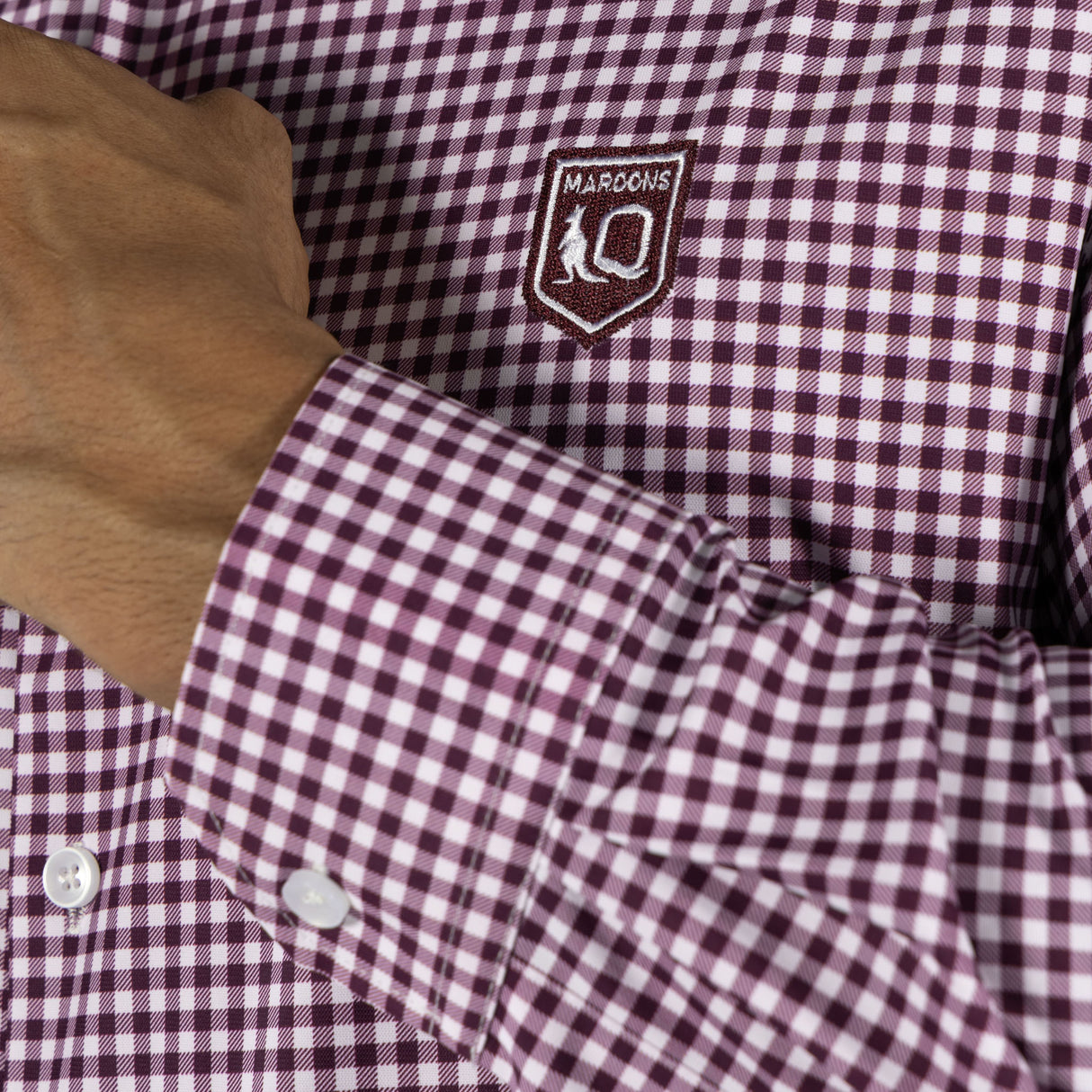 QLD Maroons 'Dawson' Dress Shirt