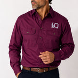 QLD Maroons 'Longyard' Work Shirt