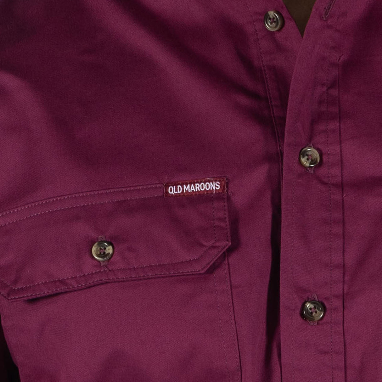 QLD Maroons 'Longyard' Work Shirt