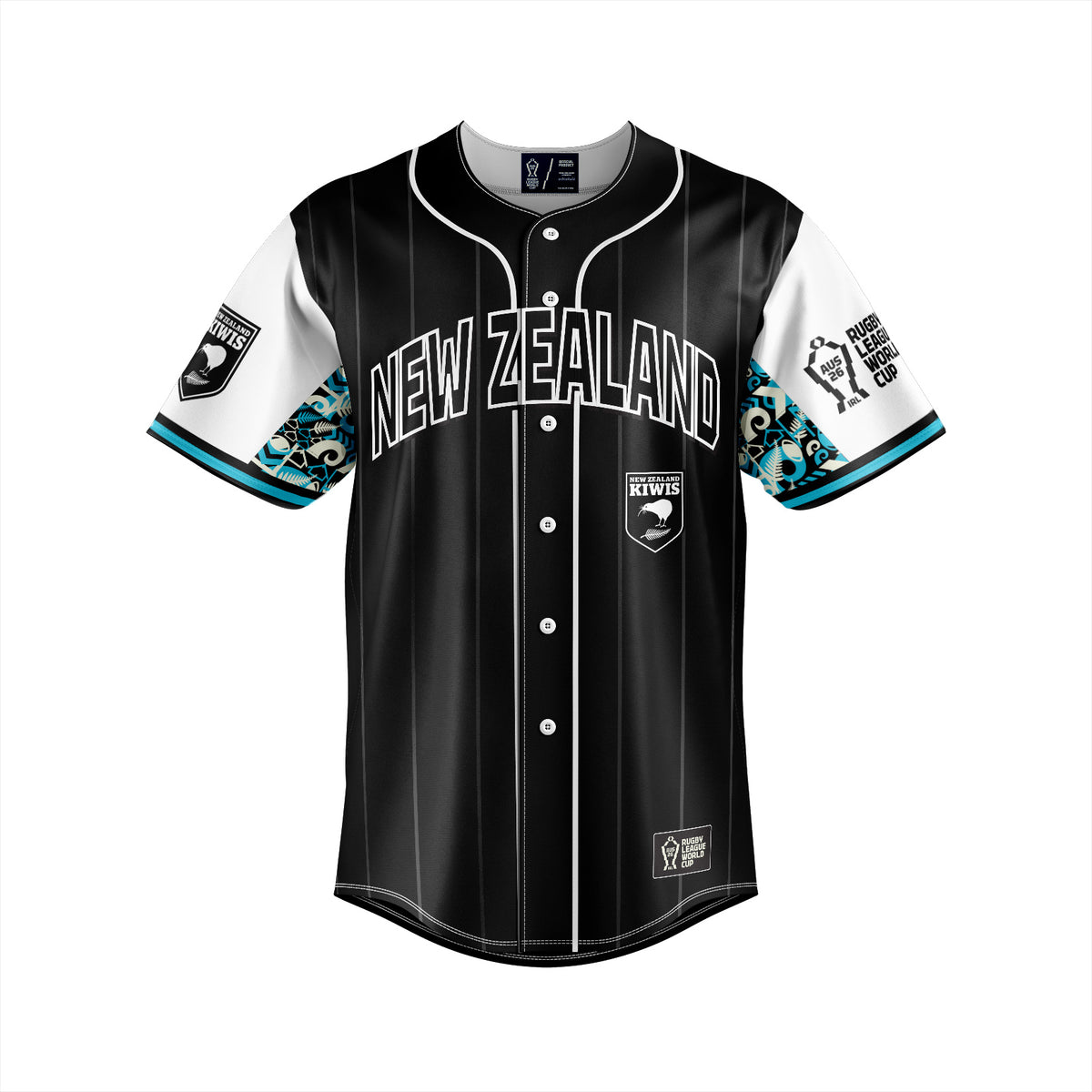 RLWC26 New Zealand Baseball Shirt