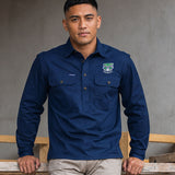 NRL Warriors 'Rusty' Work Shirt