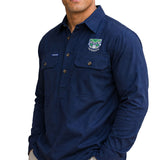 NRL Warriors 'Rusty' Work Shirt