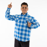 NZ Blues 'Lumberjack' Flannel Shirt