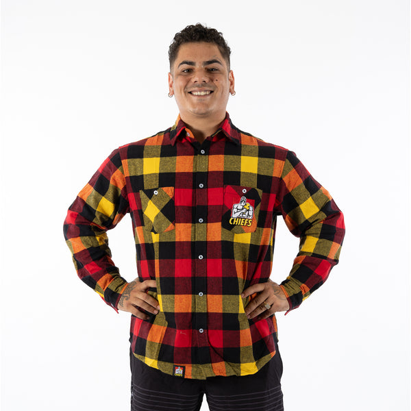 NZ Chiefs 'Lumberjack' Flannel Shirt