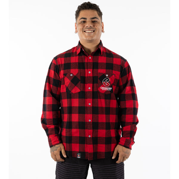 NZ Crusaders 'Lumberjack' Flannel Shirt