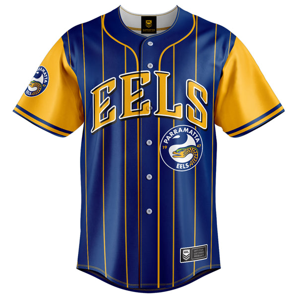 NRL Eels 'Slugger' Baseball Shirt