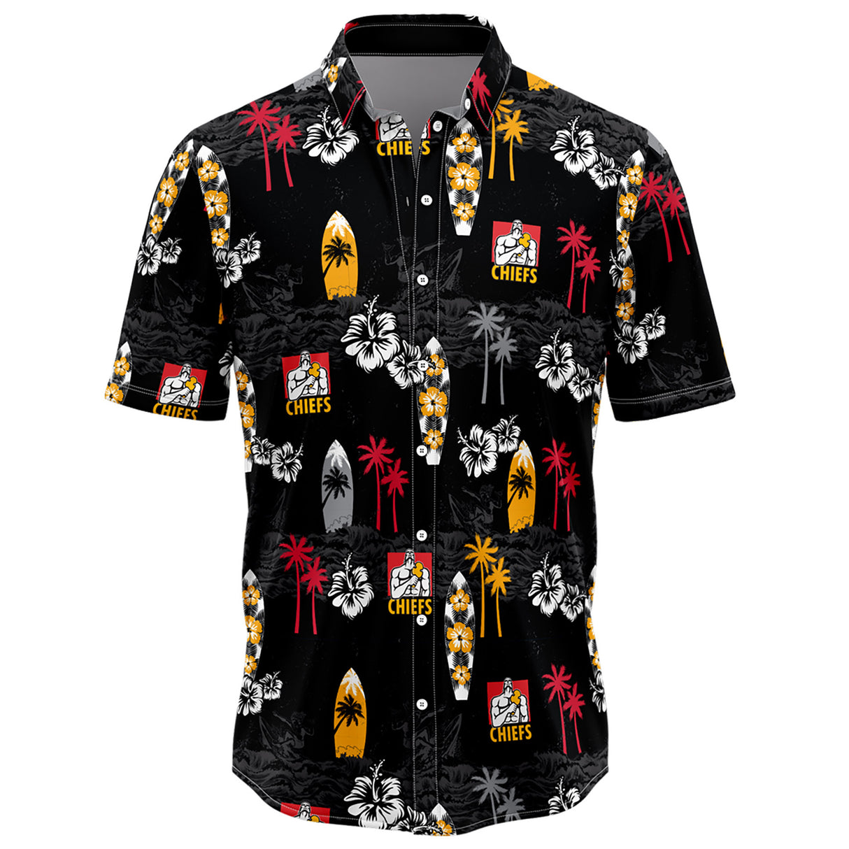 NZ Chiefs 'Shaka' Hawaiian Shirt